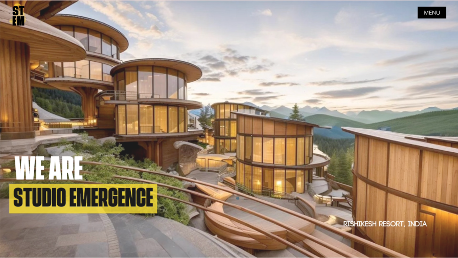 Studio Emergence home page